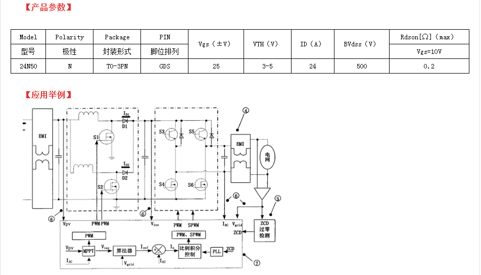 24A電流2SK2837參數(shù)mos管廠家